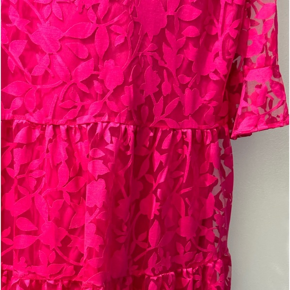 Nina Leopard pink dress size small - Picture 7 of 7